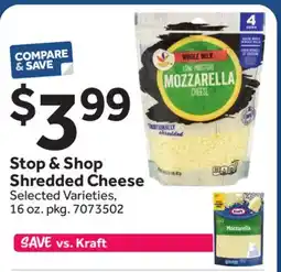 Stop&Shop Stop & Shop Shredded Cheese offer