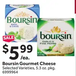 Stop&Shop Boursin Gourmet Cheese offer