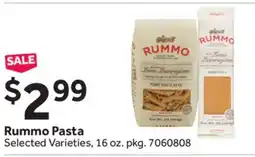 Stop&Shop Rummo Pasta offer