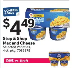 Stop&Shop Stop & Shop Mac and Cheese offer