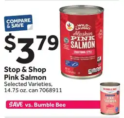 Stop&Shop Stop & Shop Pink Salmon offer