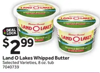 Stop&Shop Land O Lakes Whipped Butter offer