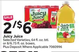 Stop&Shop Juicy Juice offer