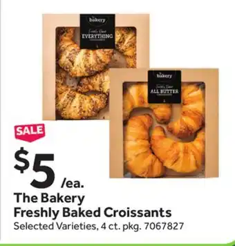 Stop&Shop The Bakery Freshly Baked Croissants offer