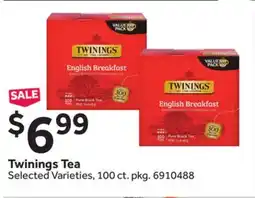 Stop&Shop Twinings Tea offer