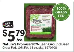 Stop&Shop Nature's Promise 90% Lean Ground Beef offer