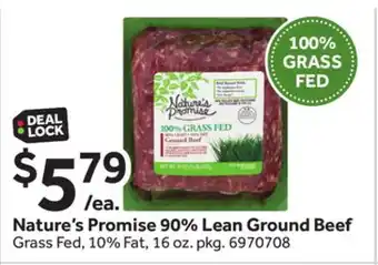 Stop&Shop Nature's Promise 90% Lean Ground Beef offer