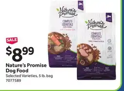 Stop&Shop Nature's Promise Dog Food offer