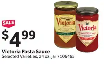 Stop&Shop Victoria Pasta Sauce offer