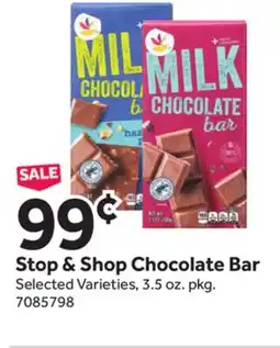 Stop&Shop Stop & Shop Chocolate Bar offer