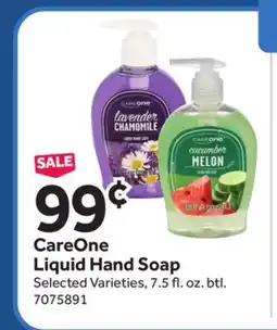 Stop&Shop CareOne Liquid Hand Soap offer