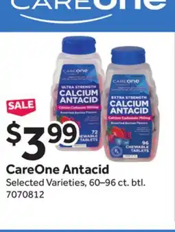 Stop&Shop CareOne Antacid offer