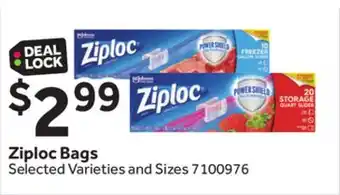 Stop&Shop Ziploc Bags offer