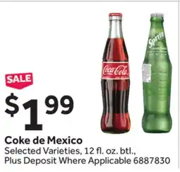 Stop&Shop Coke de Mexico offer