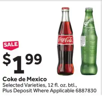 Stop&Shop Coke de Mexico offer