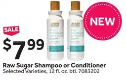 Stop&Shop Raw Sugar Shampoo or Conditioner offer