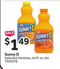 Stop&Shop Sunny D offer