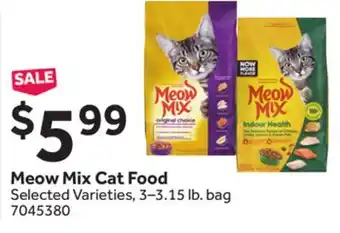 Stop&Shop Meow Mix Cat Food offer