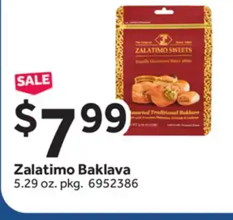 Stop&Shop Zalatimo Baklava offer