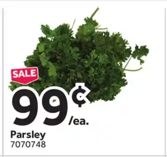 Stop&Shop Parsley offer