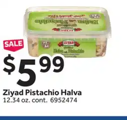 Stop&Shop Ziyad Pistachio Halva offer