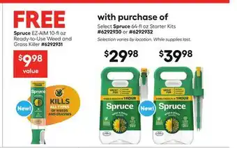 Lowe's Select Spruce 64-fl oz Starter Kits offer