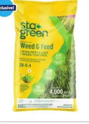 Lowe's 4,000-sq ft Weed & Feed offer