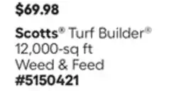 Lowe's Turf Builder 12, 000-sq ft Weed & Feed offer