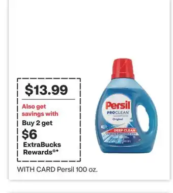 CVS Persil 100 oz offer