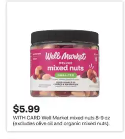 CVS Well Market mixed nuts offer