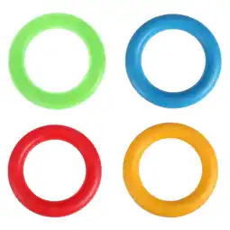 Walmart Kudiqi 4pcs Silent Gym Rings Basketball Toy PE Throwing Ring for Kids offer