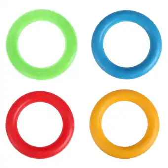 Walmart Kudiqi 4pcs Silent Gym Rings Basketball Toy PE Throwing Ring for Kids offer