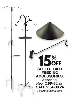 Blain's Farm & Fleet SELECT BIRD FEEDING ACCESSORIES offer