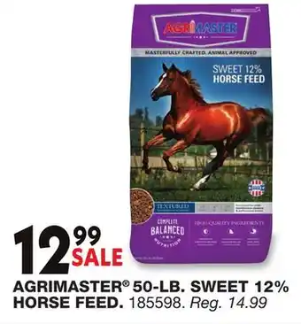 Blain's Farm & Fleet AGRIMASTER 50-LB. SWEET 12% HORSE FEED offer