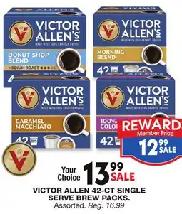 Blain's Farm & Fleet VICTOR ALLEN 42-CT SINGLE SERVE BREW PACKS offer