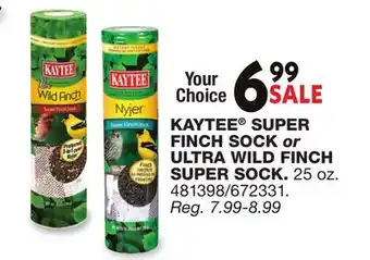 Blain's Farm & Fleet KAYTEE SUPER FINCH SOCK or ULTRA WILD FINCH SUPER SOCK offer