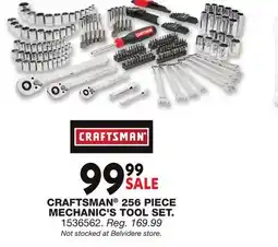 Blain's Farm & Fleet CRAFTSMAN 256 PIECE MECHANIC'S TOOL SET offer