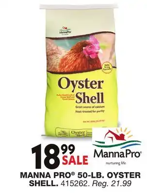 Blain's Farm & Fleet MANNA PRO 50-LB. OYSTER SHELL offer