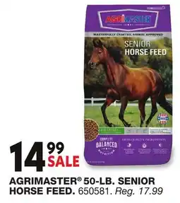 Blain's Farm & Fleet AGRIMASTER 50-LB. SENIOR HORSE FEED offer