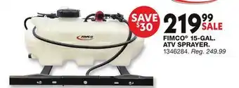 Blain's Farm & Fleet FIMCO 15-GAL. ATV SPRAYER offer