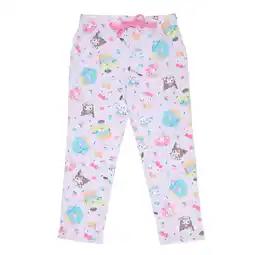 Walmart Hello Kitty & Friends All-Over Character Print Women's Cradle Pink Pajama Pants-Medium offer