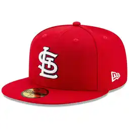 Walmart Men's New Era St. Louis Cardinals Red On-Field Authentic Collection 59FIFTY Fitted Hat offer