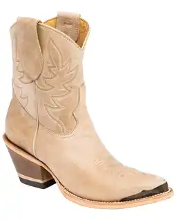 Walmart Idyllwind Women's Wheels Western Booties Medium Toe Natural 7 M US offer