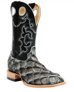 Walmart Cody James Men's Exotic Pirarucu Western Boot Broad Square Toe - BBME-325 13 D(M) US offer