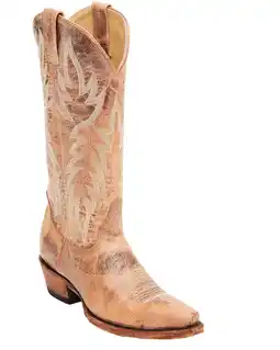 Walmart Idyllwind Women's Wheeler Western Performance Boot Snip Toe Tan 10 M US offer