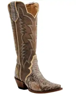 Walmart Idyllwind Women's Triad Exotic Python Western Boot Snip Toe - BEIWSP22L3 8.5 M US offer