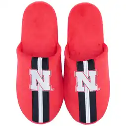 Walmart Men's ZooZatz Nebraska Huskers Slippers offer