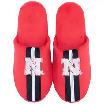 Walmart Men's ZooZatz Nebraska Huskers Slippers offer