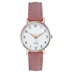 Walmart Glow In The Dark Gift Round Dial Office Work Quartz Watch For Women Comfortable offer