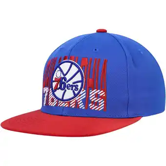 Walmart Men's Mitchell & Ness Royal Philadelphia 76ers SOUL Cross Check Snapback offer